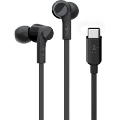 Belkin ROCKSTAR Kabling Reproptelefoner Sort - Premium Sound Quality & Stylish Design